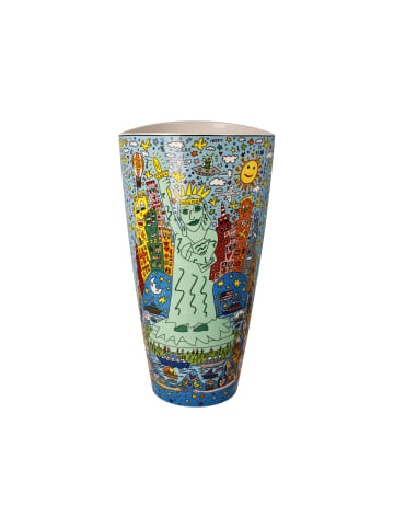 Goebel Vase " Rizzi The Big Apple on Liberty " in The Big Apple is Big in Liberty
