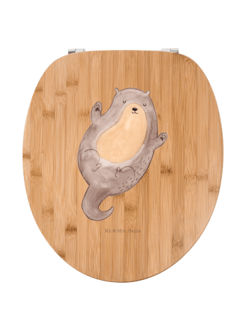 Mr. & Mrs. Panda Klodeckel Otter Umarmen ohne Spruch in Braun