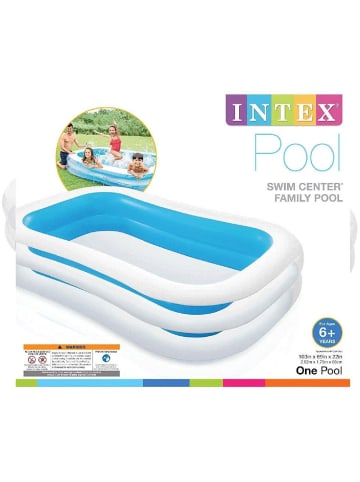 Intex Swimcenter "Family Pool" 262x175x56cm ab 6 Jahre in bunt