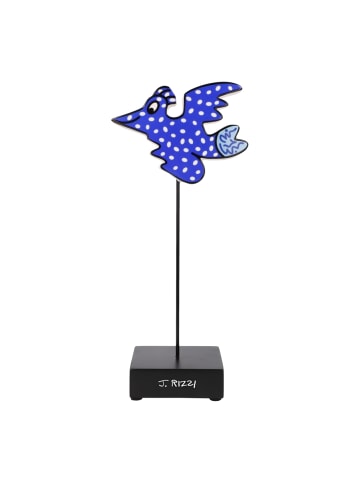 Goebel Figur " James Rizzi  Snow Bird " in Blau