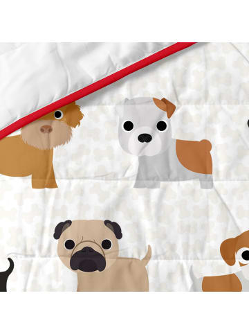 Happy Friday Dogs Tagesdecke