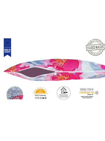 JACK 1 x Outdoor Kissenhülle 45x45cm Motiv Wasserblumen