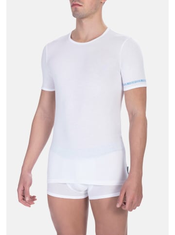 Bikkembergs Kurzarm UnterHemd für Herren in weiß
