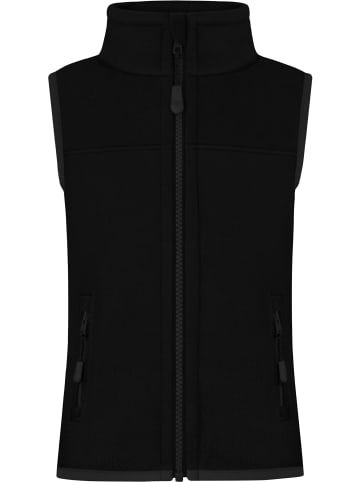 Normani Outdoor Sports Kinder Fleeceweste Kiana in Schwarz