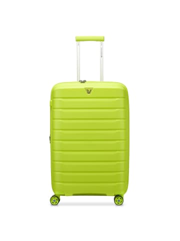 Roncato B-Flying 4 Rollen Trolley 68 cm mit Dehnfalte in cyber lime