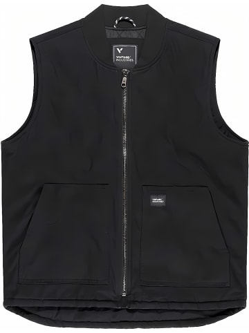 Vintage Industries Weste "Hallet Bodywarmer" in Schwarz