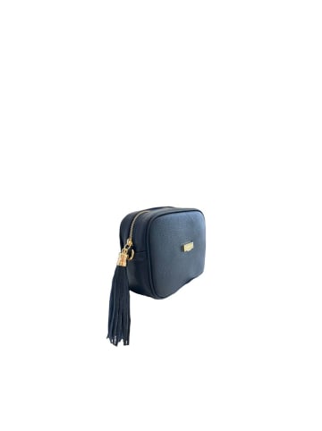 Baldinini Trend Blau Leder Damen Umhänge- Tasche