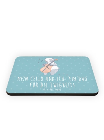 Mr. & Mrs. Panda Magnet Zeichenllo Duo mit Spruch in Meeresbrise