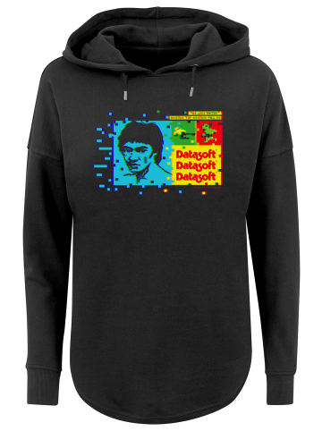 F4NT4STIC Oversized Hoodie Retro Gaming Bruce Lee_Be Like Water in schwarz