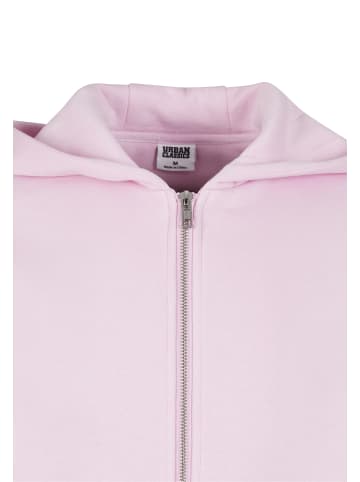 Urban Classics Urban Classics Fluffy Zip Cardigan in softpink