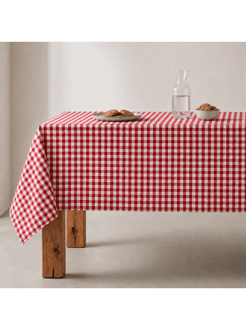 GAMUSI Tischdecke „Vichy“ in Rot