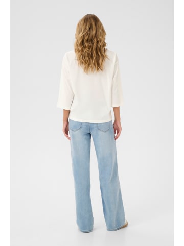 Kaffe T-shirt KAworthit Oversize fit in Chalk