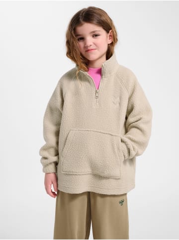 Hummel Halbreißverschluss Sweatshirt Hmljr Martini Kinder in OATMEAL