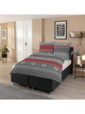 Casatex Biber Bettwäsche in grau