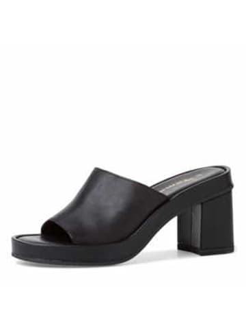 Tamaris Pantolette in schwarz