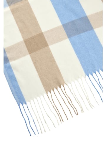 Laura Scott Modeschal in wollweiß-blau-braun