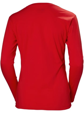 Helly Hansen Longsleeve "Classic Longsleeve" in Rot