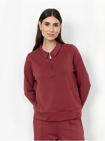 soyaconcept Poloshirt SC-BANU in 4985 OXBLOOD RED