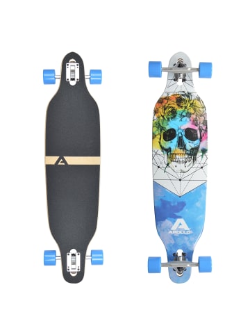 Apollo Twin Tip DT Longboard " Molokai " in blau/bunt