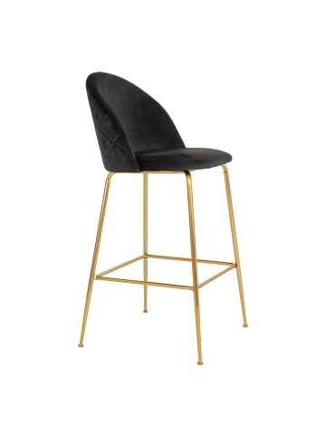 ebuy24 Barhocker Lausanne Schwarz 2er Set