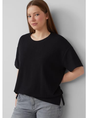 QS T-Shirt in 9999_schwarz