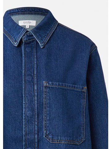 comma Bluse in 55Z2_dunkelblau