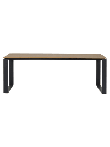 ebuy24 Gartentisch Martinus Walnuss 210 x 100 cm