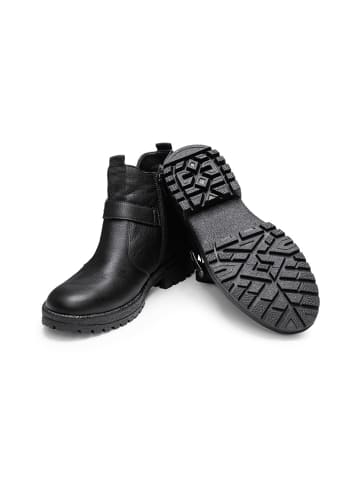 VITAFORM Softnappaleder Stiefeletten in schwarz