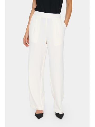 SAINT TROPEZ Casual Hose CelestSZ Gerade Passform in Ice