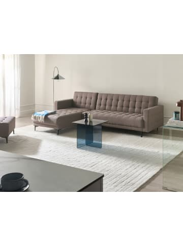 Beliani 2-tlg Schlafsofa ABERDEEN in Beige/Schwarz