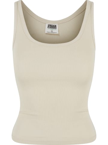 Urban Classics Tanks & Camis in whitesand+black