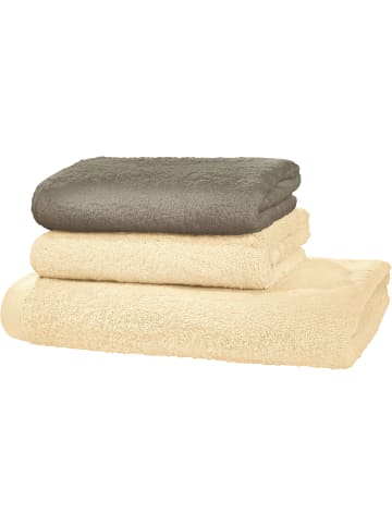 Erwin Müller Frottier Frottier-Set 3-teilig Heidenheim in natur/stein