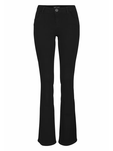 ARIZONA Bootcut-Jeans in schwarz