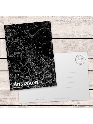 Mr. & Mrs. Panda Postkarte Dinslaken mit Spruch in Keine Angabe
