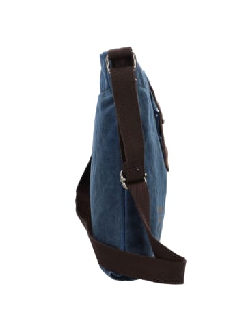 Greenburry Vintage Aviator Umhängetasche 27 cm in blue