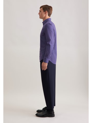 Seidensticker Business Hemd Slim in Lila