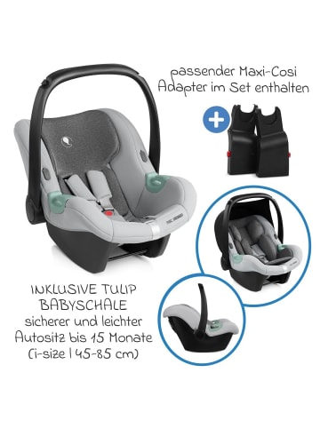 ABC-Design 3in1 Kinderwagen-Set Salsa 5 Air in gray