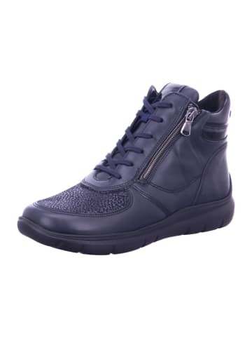 WALDLÄUFER Damen Stiefel/Boots ungefüttert MEMPHIS ALBASTR. TAIPEI in blau