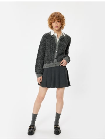 KOTON Cardigan in Anthrazit