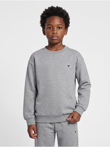 Hummel Sweatshirt Hmljr Loose Kinder in GREY MELANGE