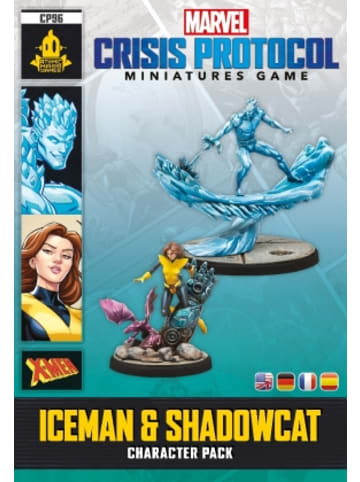 Asmodee Spiel - Marvel: Crisis Protocol - Iceman & Shadowcat