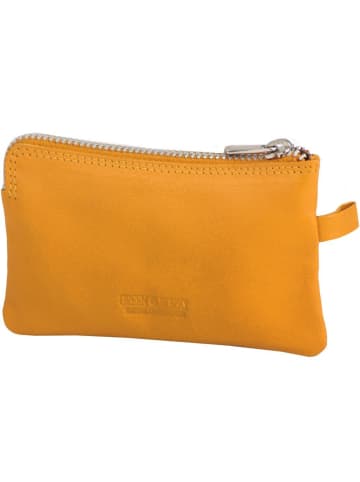 Greenburry Spongy Schlüsseletui Leder 11,5 cm in yellow