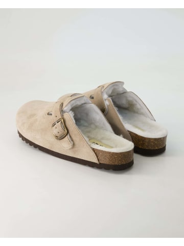 Scholl Gefütterte Hausschuhe in Beige