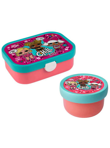 Mepal Obst- und Bentobox L.O.L. Surprise Campus in Bunt 300 & 750 ml in bunt