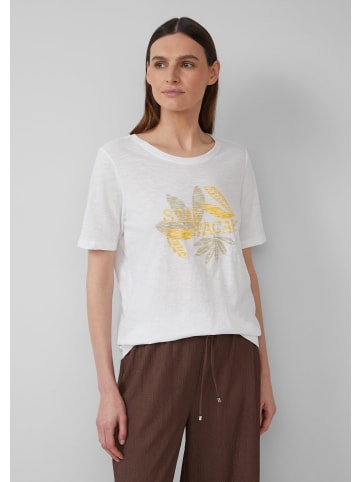 s.Oliver T-Shirt in 01D0_weiß