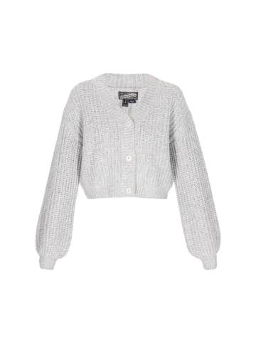 DreiMaster Women Cardigan in grey melange