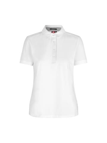 IDENTITY Polo Shirt stretch in Weiss