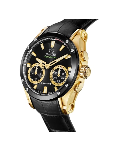 Jaguar Multifunktion-Armbanduhr Jaguar Connected schwarz groß (ca. 45mm)
