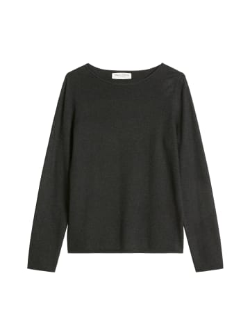 Marc O'Polo Feinstrick-Pullover regular in Coal Grey Melange