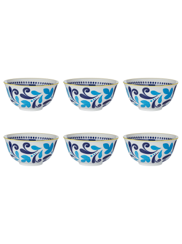 Butlers Schale ORNAMENTS 6er-Set in Gelb